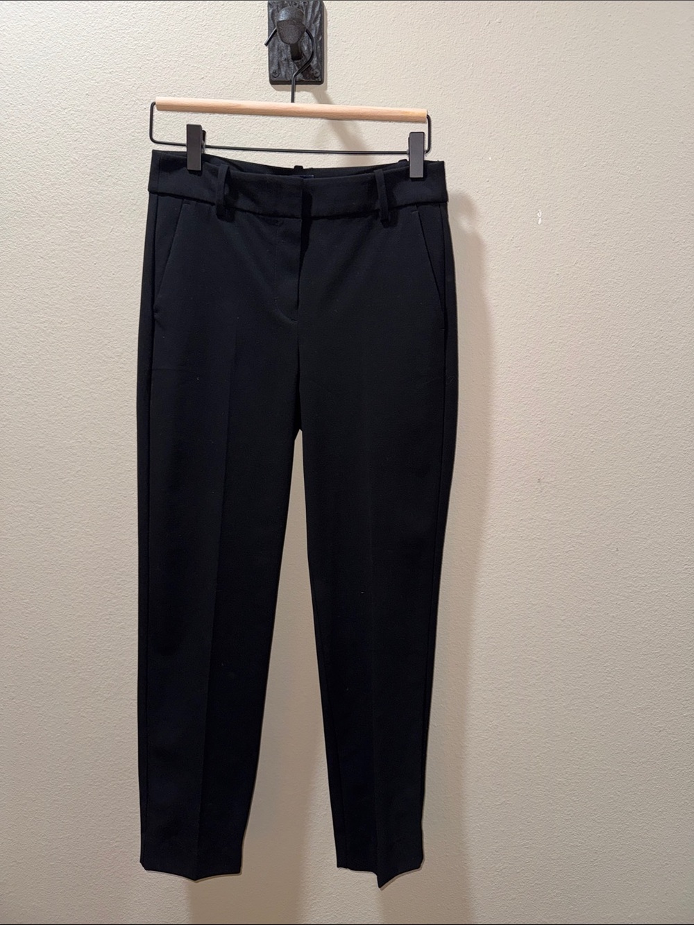 J Crew Classic Black Women's Dress Pants - Tailored Tapered Fit